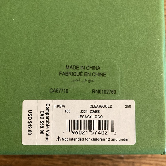 kate spade NEW YORK Clover Stud Earrings full inclusion NWT/NIB - Picture 7 of 8